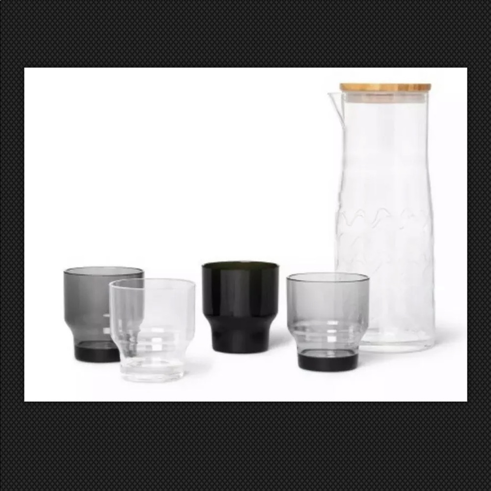 Marimekko for Target 5 Piece Drinkware Set